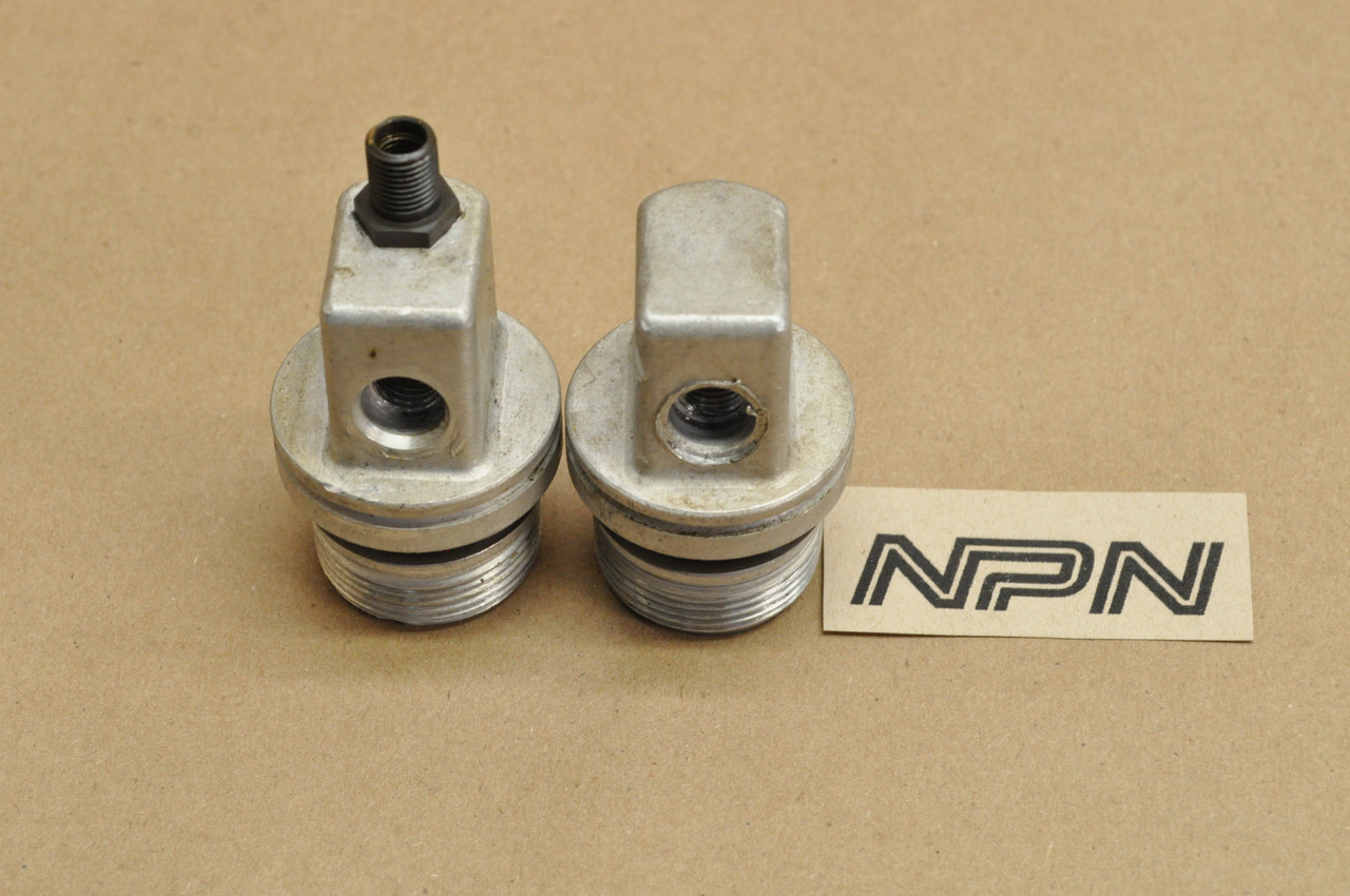 Vintage OEM Honda CB400 CB450 CM400 Left & Right Fork Bolt 51450-447-731