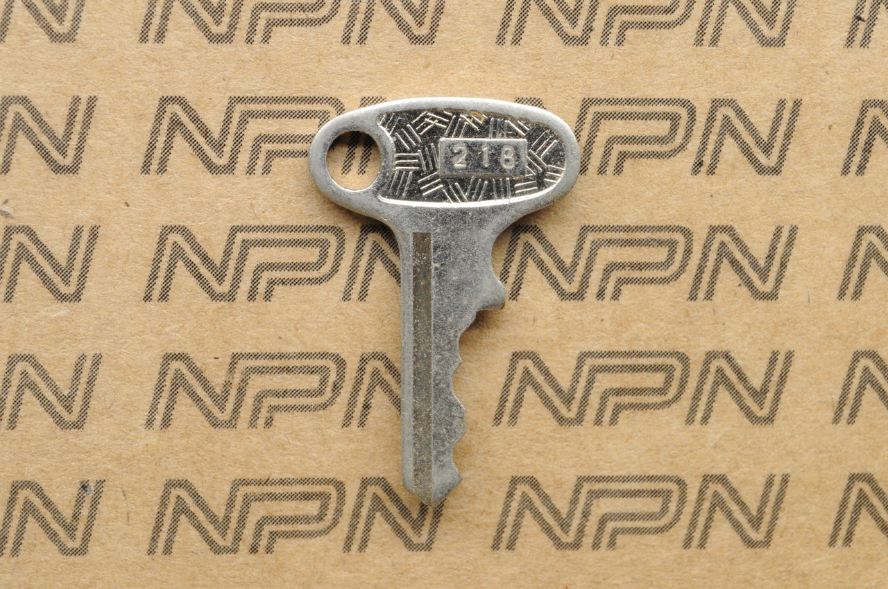 NOS Yamaha Seat Steering Helmet Lock Key # 218