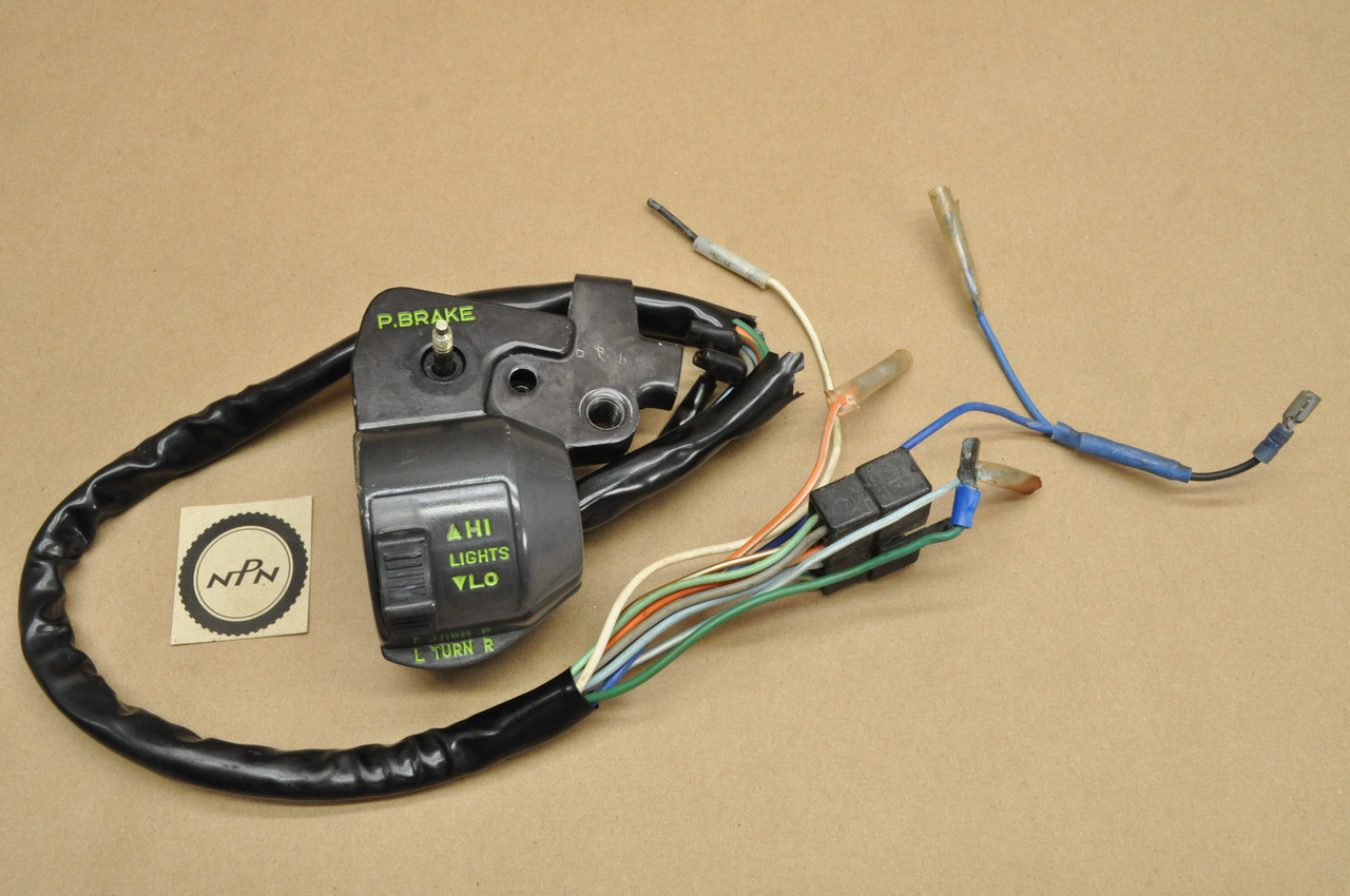 Vtg OEM Honda 1979-81 CM400 A Left Parking Light Turn Horn Control Switch 35200-417-671