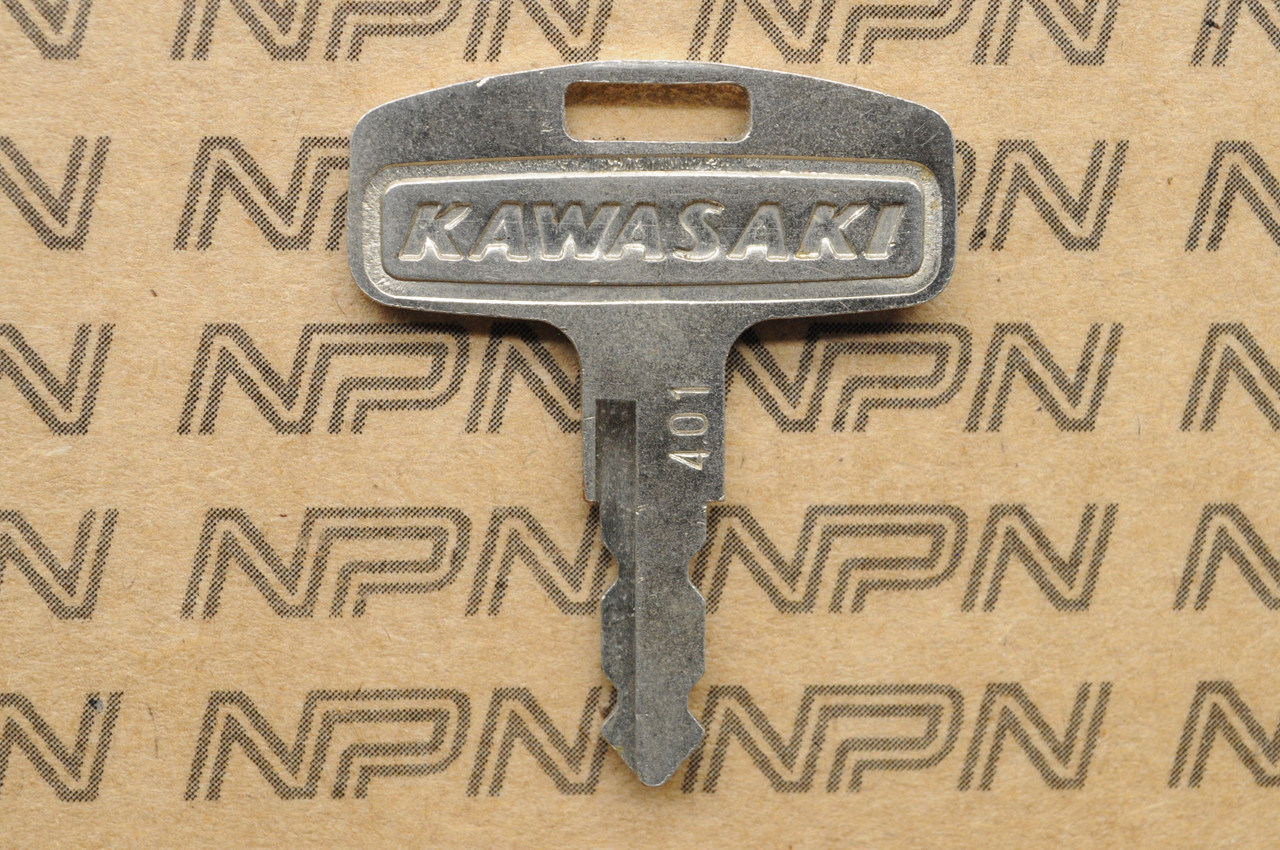 NOS Kawasaki Ignition Switch & Lock Key 27008-063-01 # 401