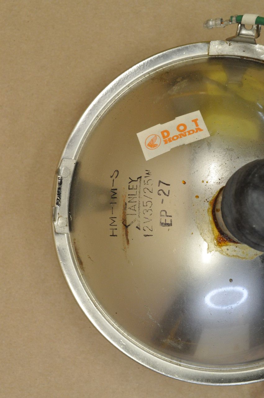 NOS Honda CB160 CL160 Stanley 12V Head Light Sealed Beam Unit 33120-216-670