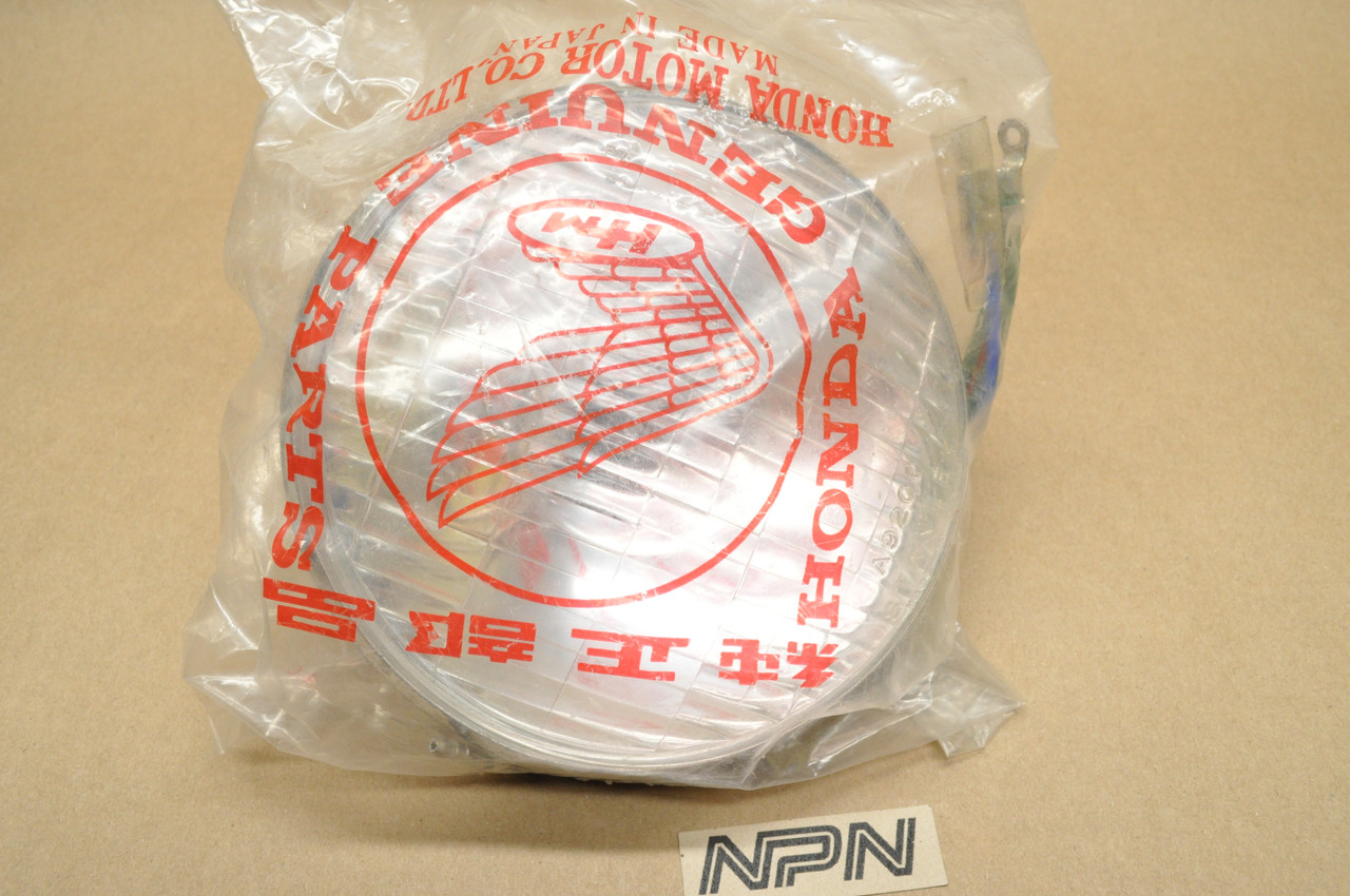 NOS Honda CB160 CL160 Stanley 12V Head Light Sealed Beam Unit 33120-216-670