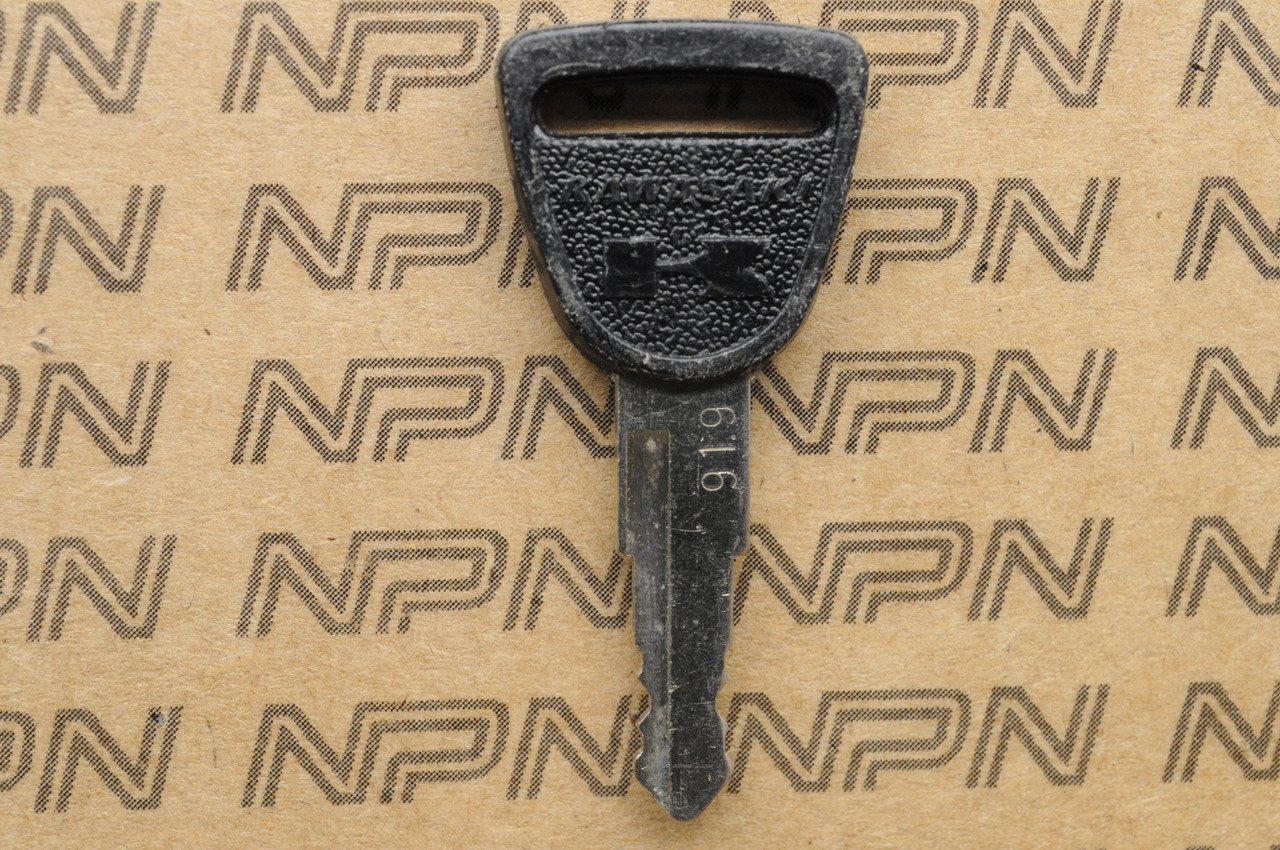 NOS Kawasaki Ignition Switch & Lock Key 27008-055-19 # 919