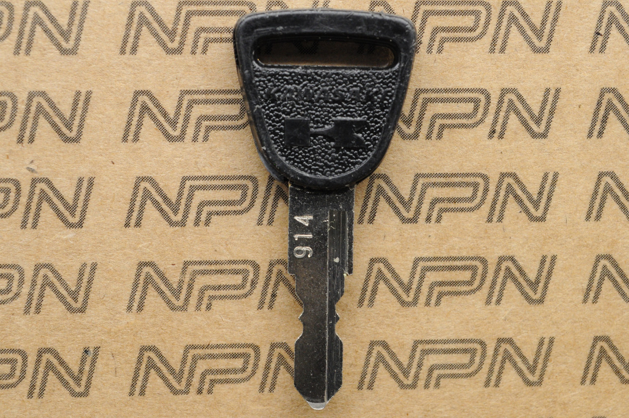 NOS Kawasaki Ignition Switch & Lock Key 27008-055-14 # 914