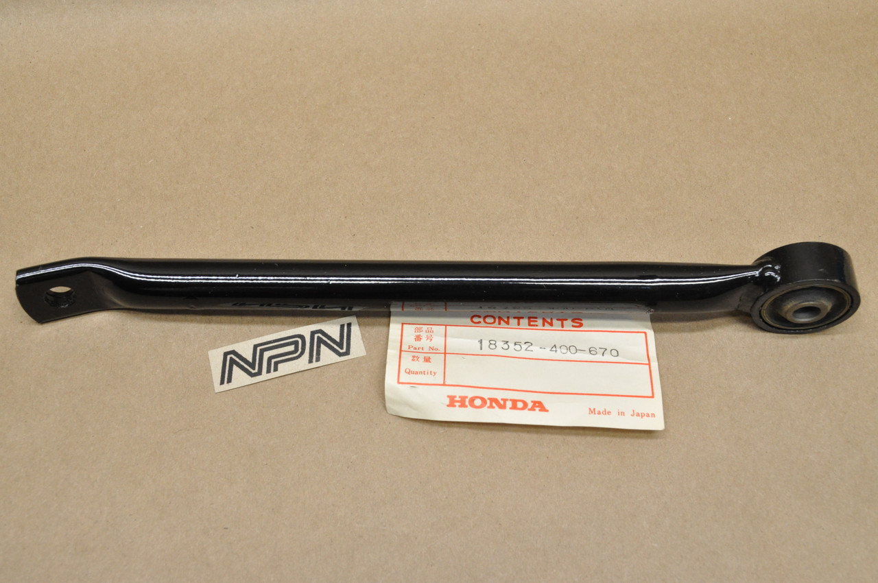 NOS Honda 1976-78 CR125 M Elsinore Exhaust Sub Muffler Stay Bar 18352-400-670
