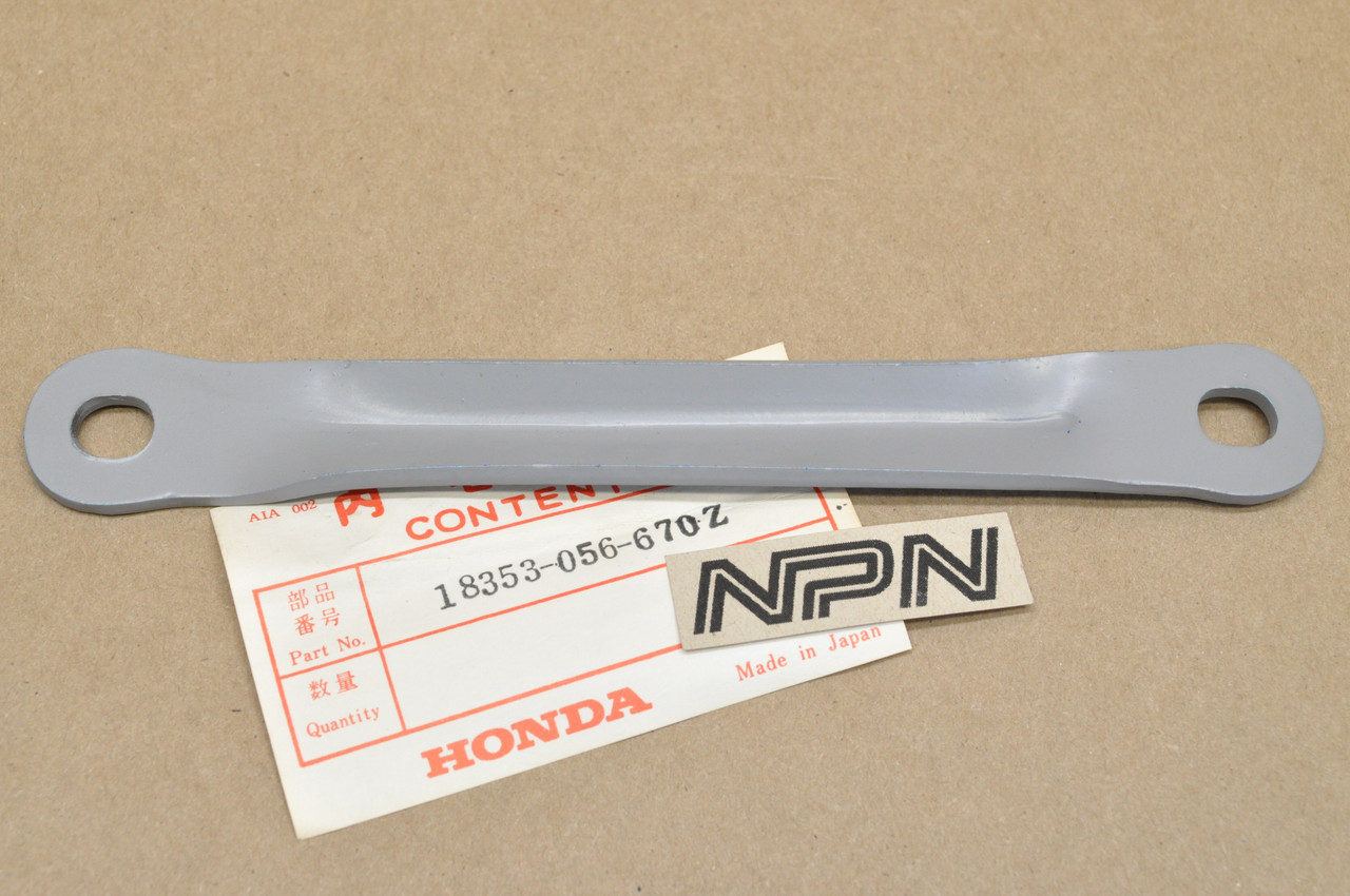 NOS Honda CL90 Exhaust Muffler Brace Stay Bracket 18353-056-670 Z