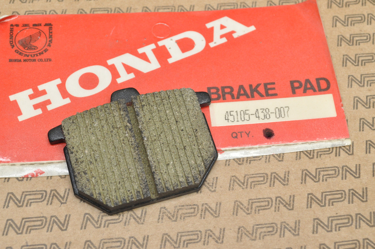 NOS Honda CB750 F CB900 CBX GL1100 GL1100 I Brake Caliper Pad 45105-438-007