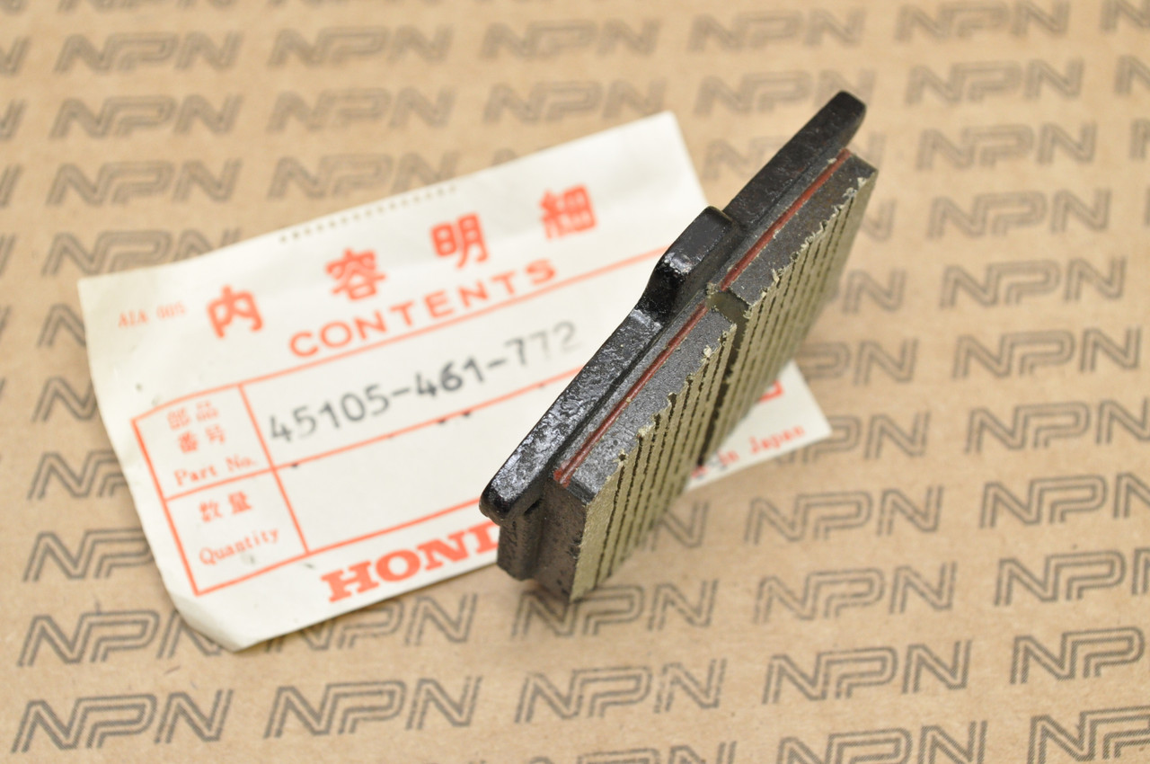 NOS Honda 1981 CB900 C GL1100 Gold Wing Brake Caliper Pad 45105-461-772