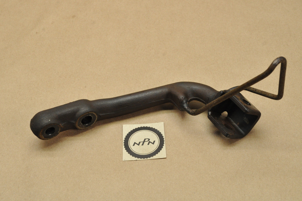Vtg OEM Honda CM400 A CM450 A Front Left Foot Peg Mount Arm Bracket 50615-448-000