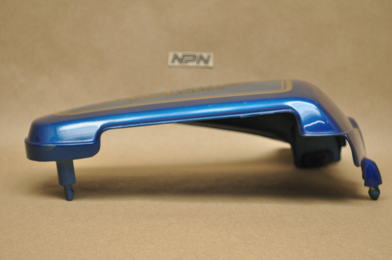 Vtg OEM Honda 1981 CM400 A Battery Right Side Cover Candy Blue 83600-448-630 ZB