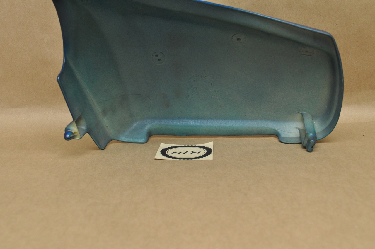 Vtg OEM Honda 1981 CM400 A Battery Right Side Cover Candy Blue 83600-448-630 ZB
