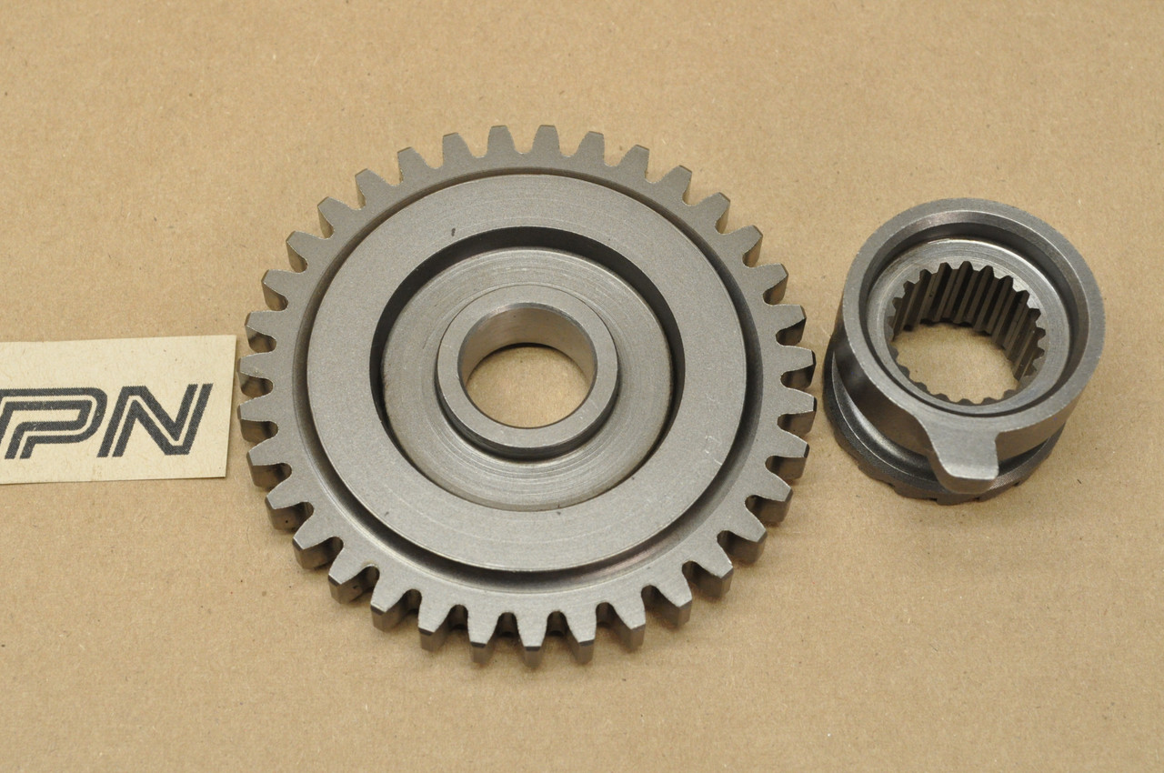 Vtg OEM Honda CB400 CM400 CM450 Kick Starter Pinion Ratchet Gear Lot 28210-417-010