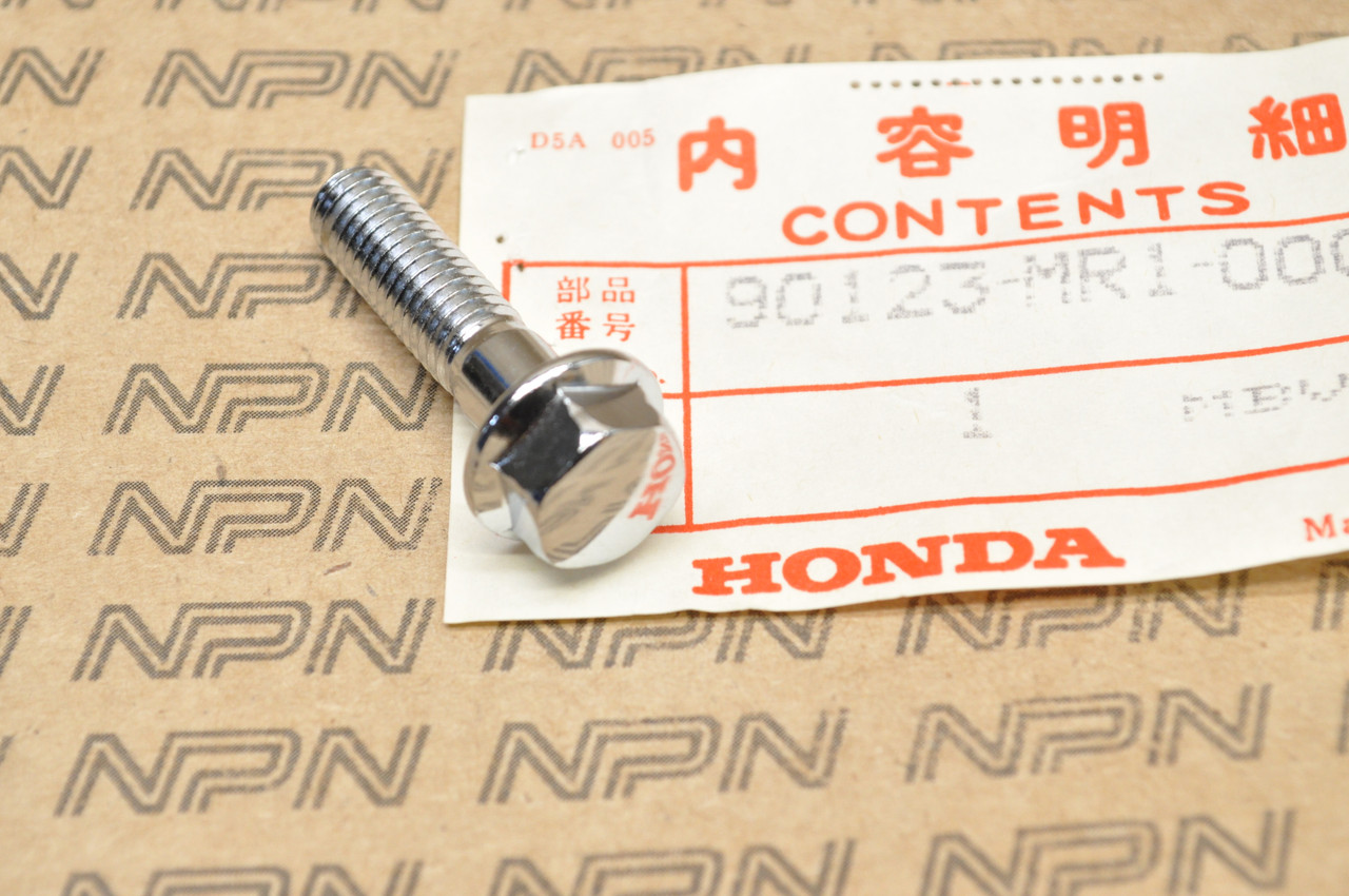 NOS Honda NT650 VT600 C VT600CD Shadow Front Brake Caliper Bolt 90123-MR1-000