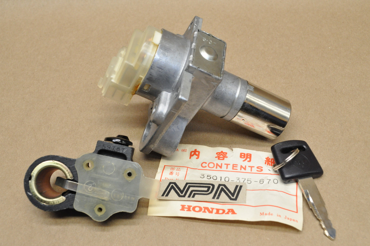 HONDA ホンダ純正部品 KEY SET 35010-HC4-670 NOS Honda 1976 XL125