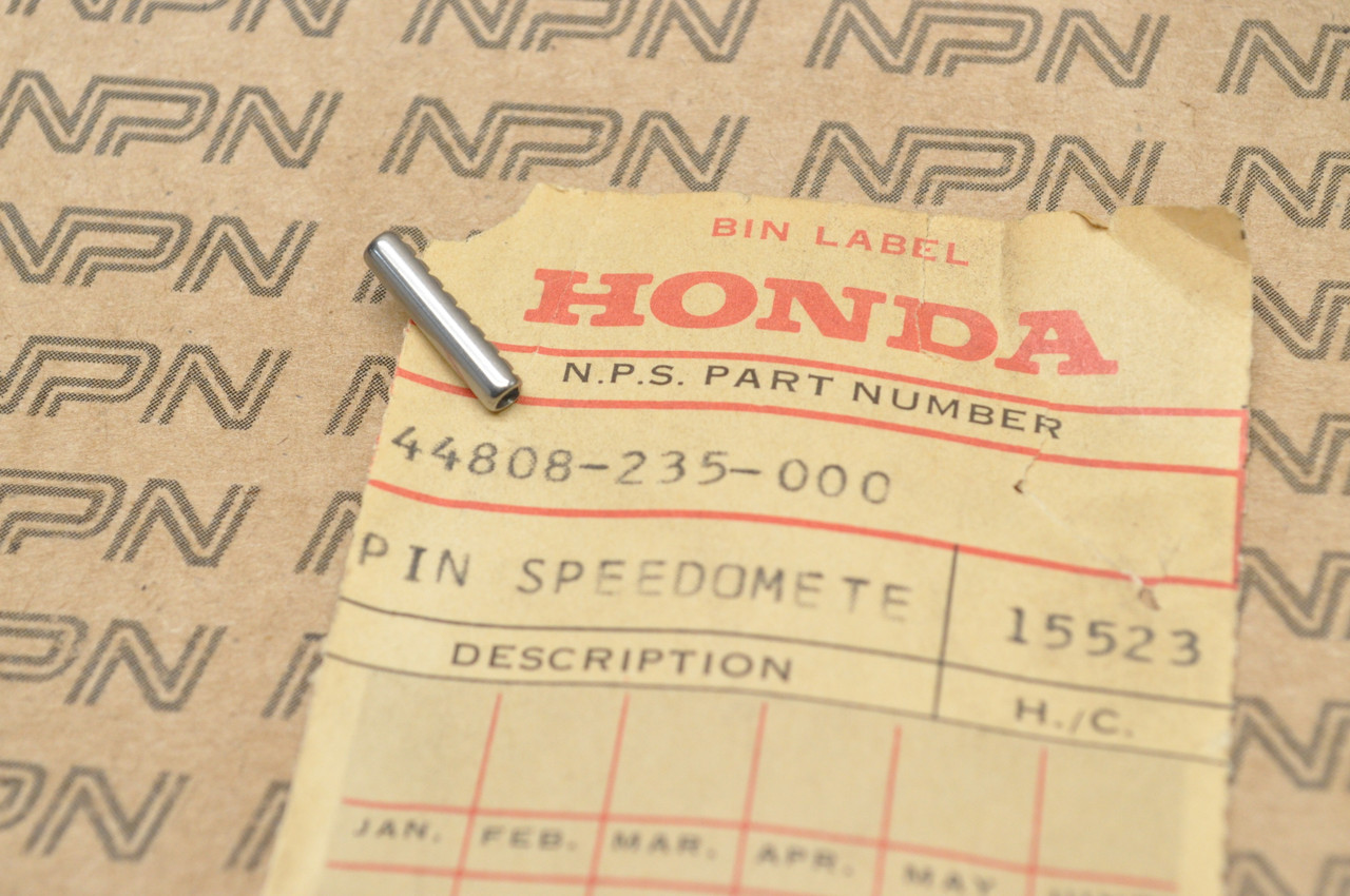 NOS Honda SL350 K0 Speedometer Gear Pinion Pin 44808-235-000