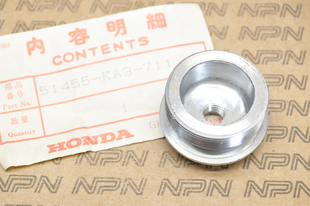 NOS Honda 1983 CR125 R Front Fork Top Bolt 51455-KA3-711