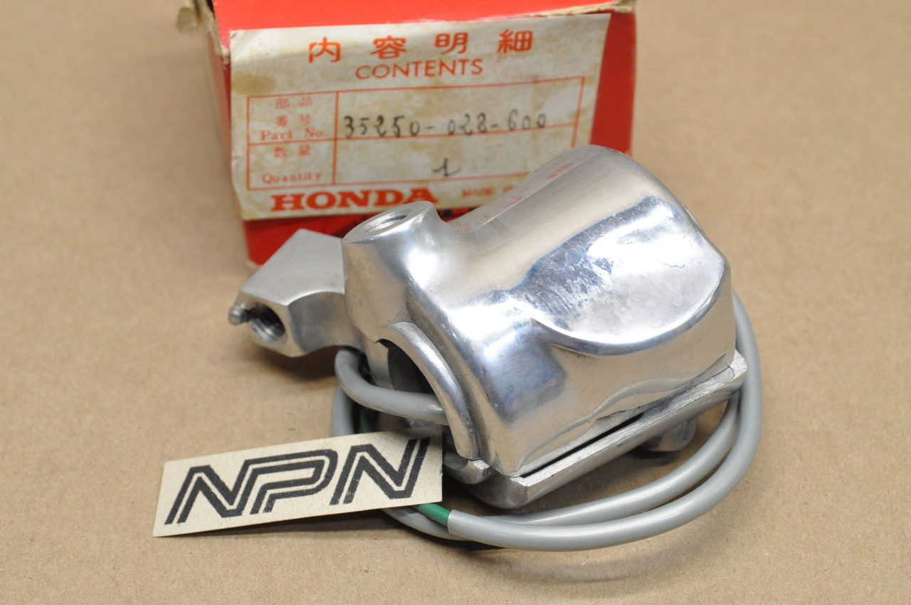 NOS Honda S90 Right Handlebar Light Dimmer Switch 35250-028-600