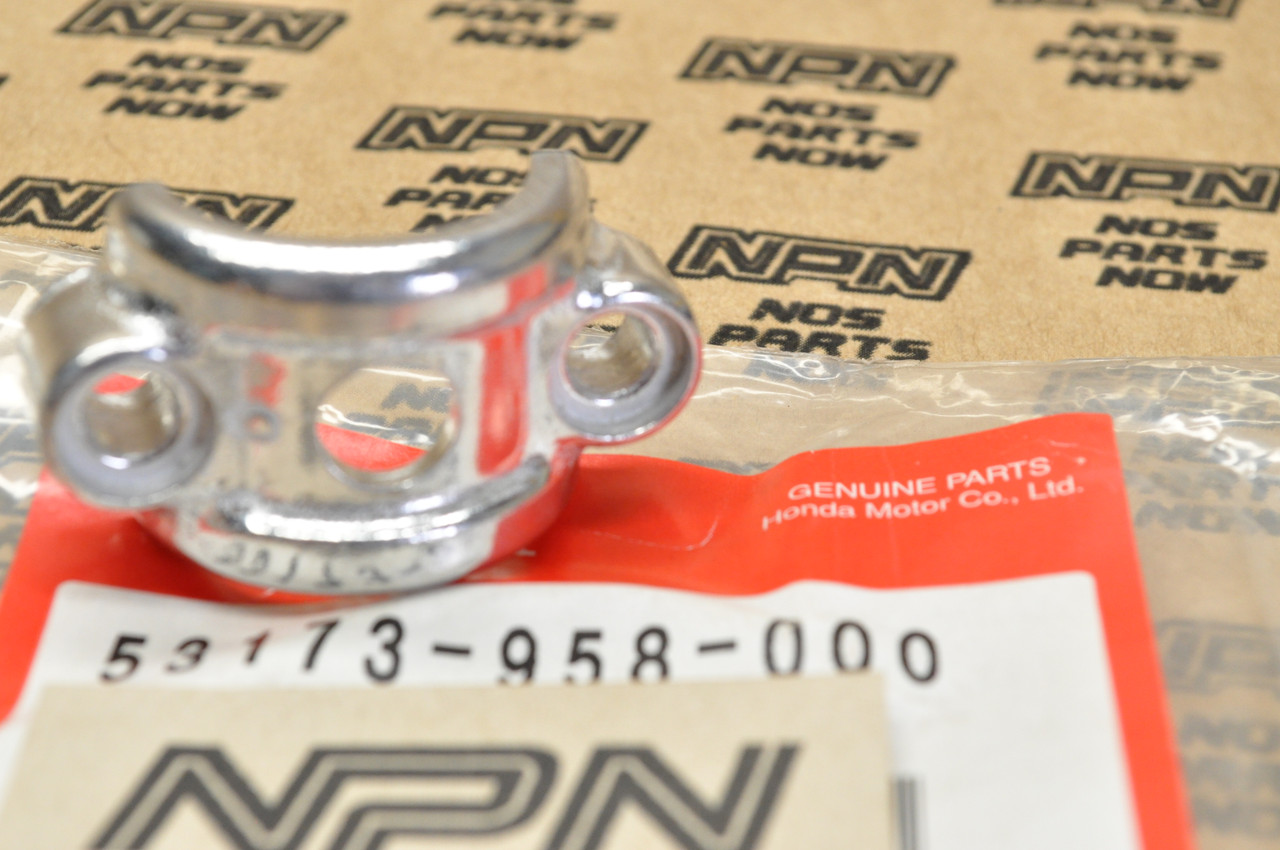 NOS Honda ATC200 ATC250 TRX250 XR200 XR70 XR80 Perch Bracket 53173-958-000