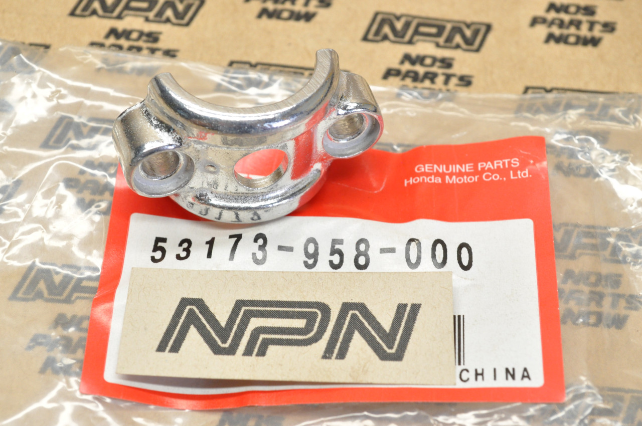 NOS Honda ATC200 ATC250 TRX250 XR200 XR70 XR80 Perch Bracket 53173-958-000