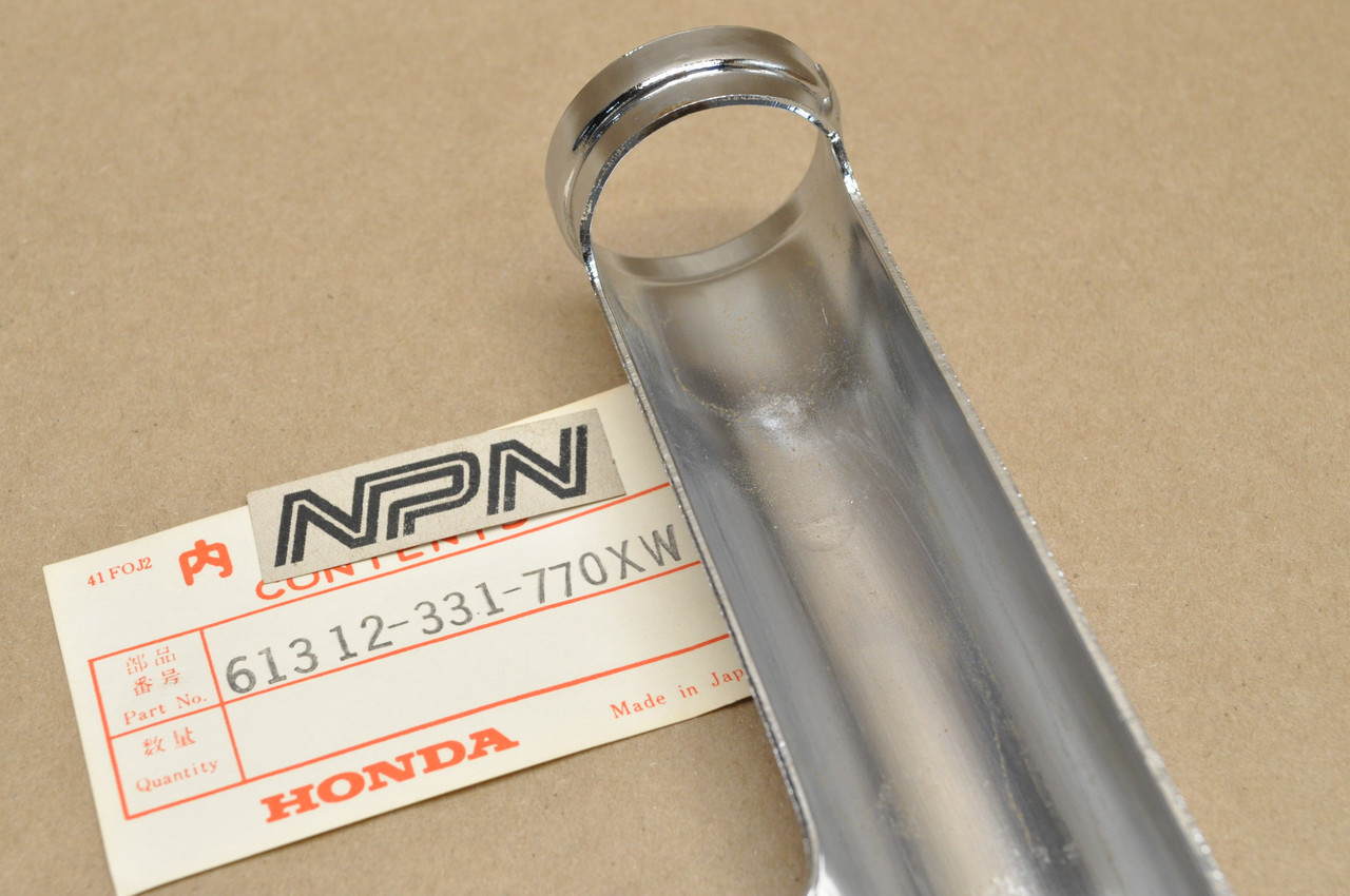 NOS Honda SL125 K1 Chrome Left Fork Ear Head Light Stay Bracket 61312-331-770 XW