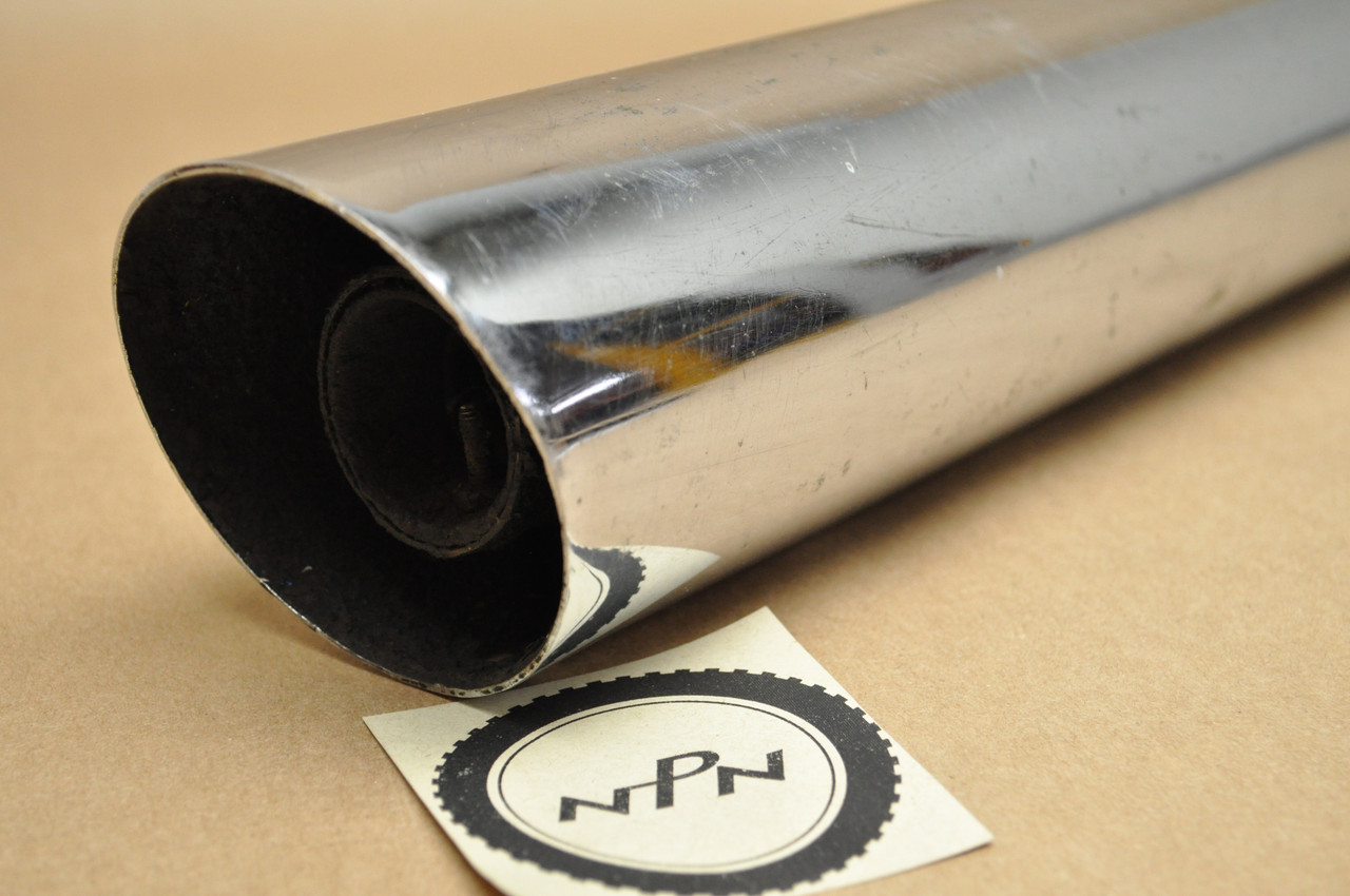 Vtg OEM Yamaha 1965-66 YDS3 YM1 Right Side Exhaust Muffler Pipe 156-14720-00