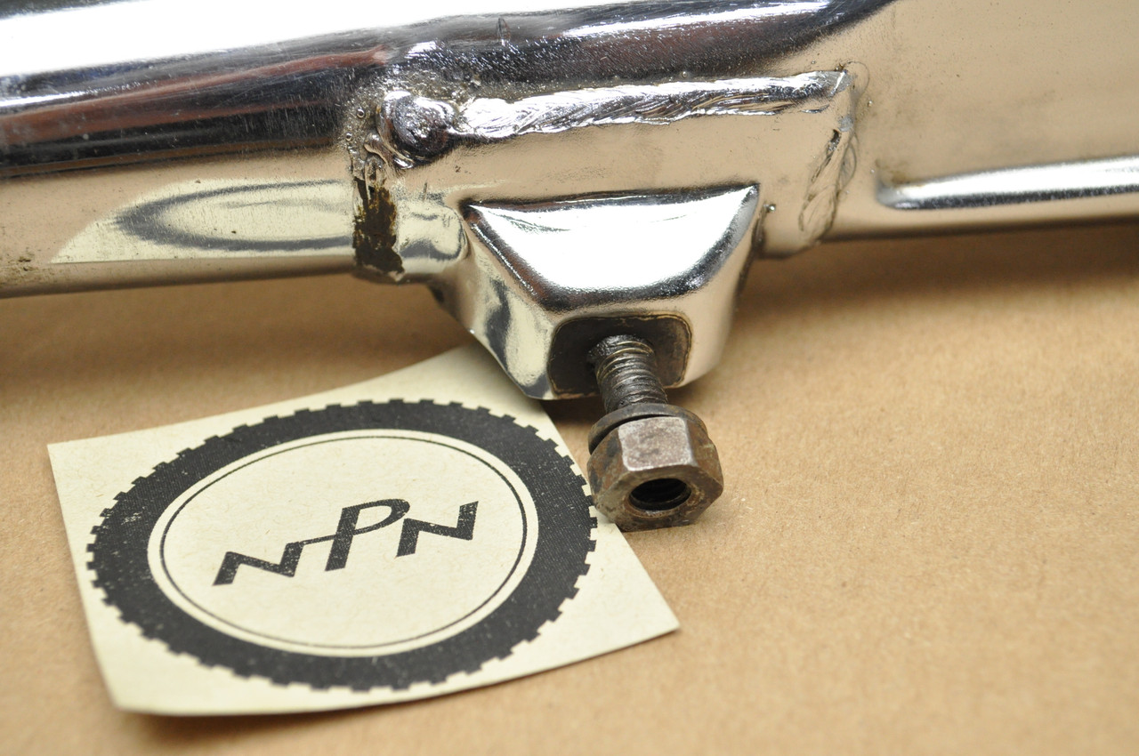 Vtg OEM Yamaha 1965-66 YDS3 YM1 Right Side Exhaust Muffler Pipe 156-14720-00