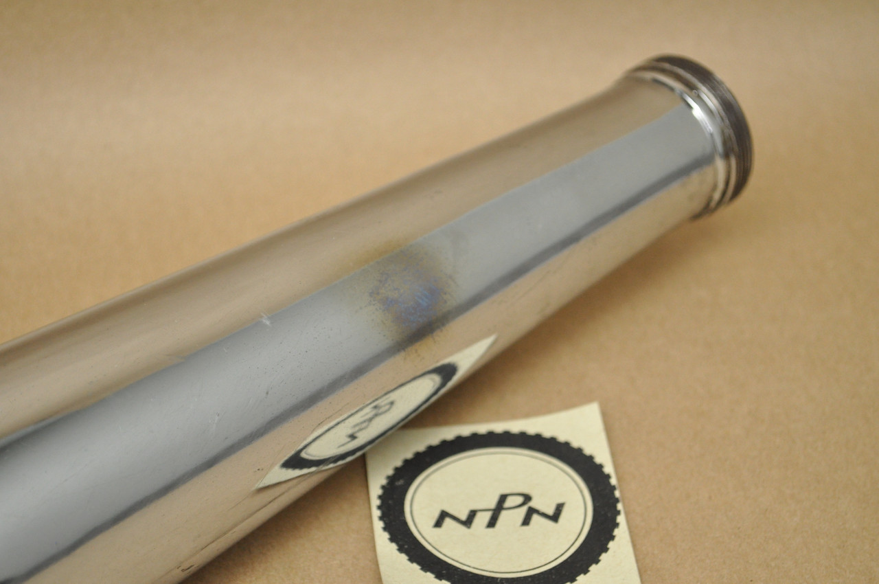 Vtg OEM Yamaha 1965-66 YDS3 YM1 Right Side Exhaust Muffler Pipe 156-14720-00