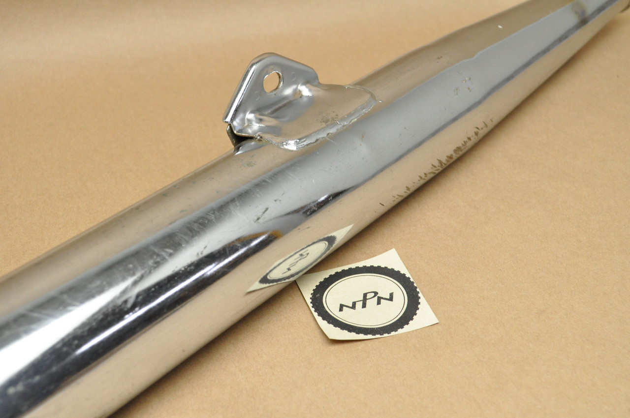 Vtg OEM Yamaha 1965-66 YDS3 YM1 Right Side Exhaust Muffler Pipe 156-14720-00