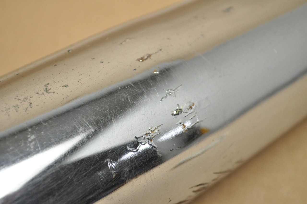 Vtg OEM Yamaha 1965-66 YDS3 YM1 Right Side Exhaust Muffler Pipe 156-14720-00