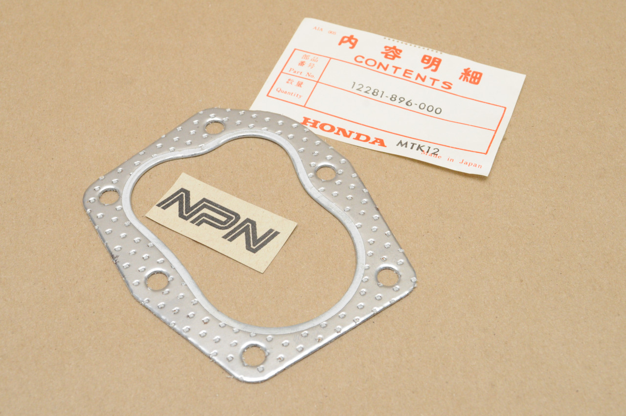 NOS Honda G100 Engine HR17 Lawn Mower Cylinder Head Gasket 12281-896-000