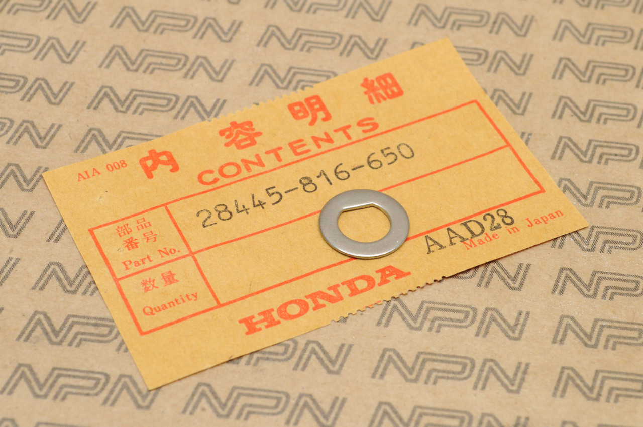 NOS Honda E900 Generator F28 Roto Tiller Starter Pulley Washer 28445-816-650