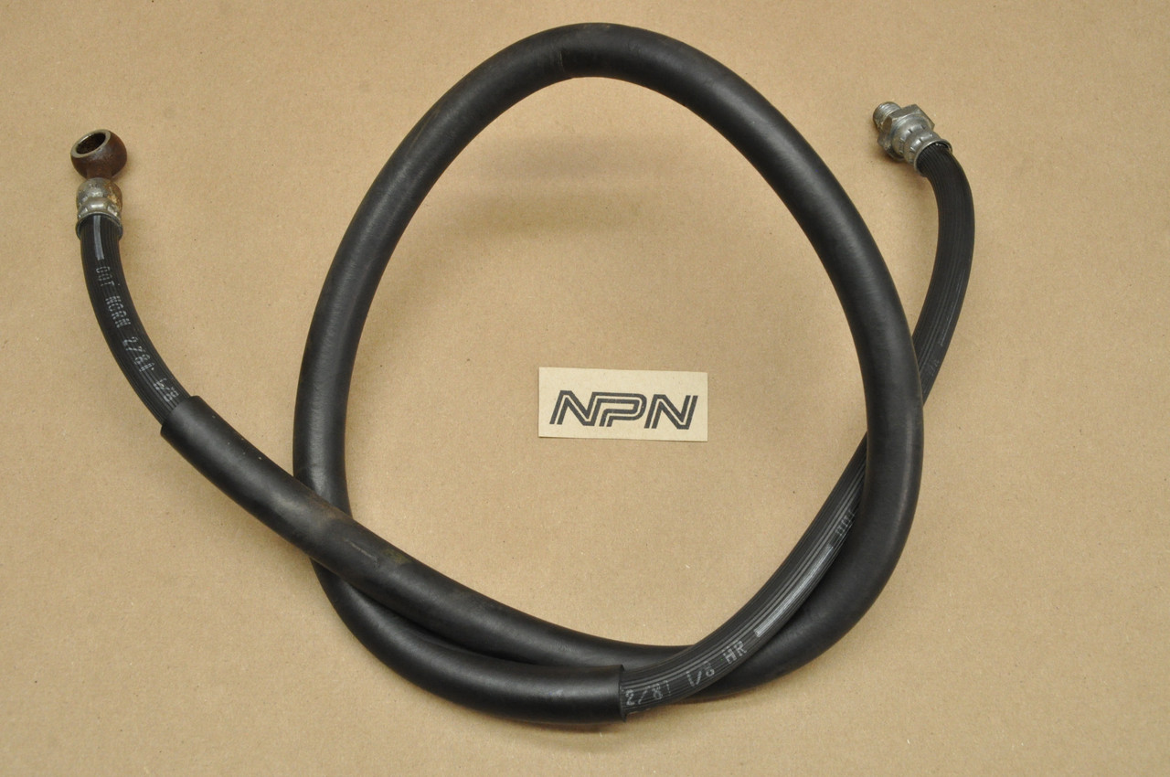 Vtg OEM Honda 1979-81 CM400 A CM400T Front Brake Hose Line 45126-447-871