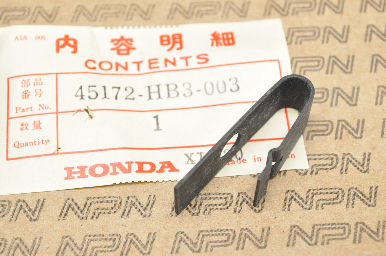 NOS Honda TRX200 TRX250 TRX300 Brake Shoe Holder Clamp Spring 45172-HB3-003