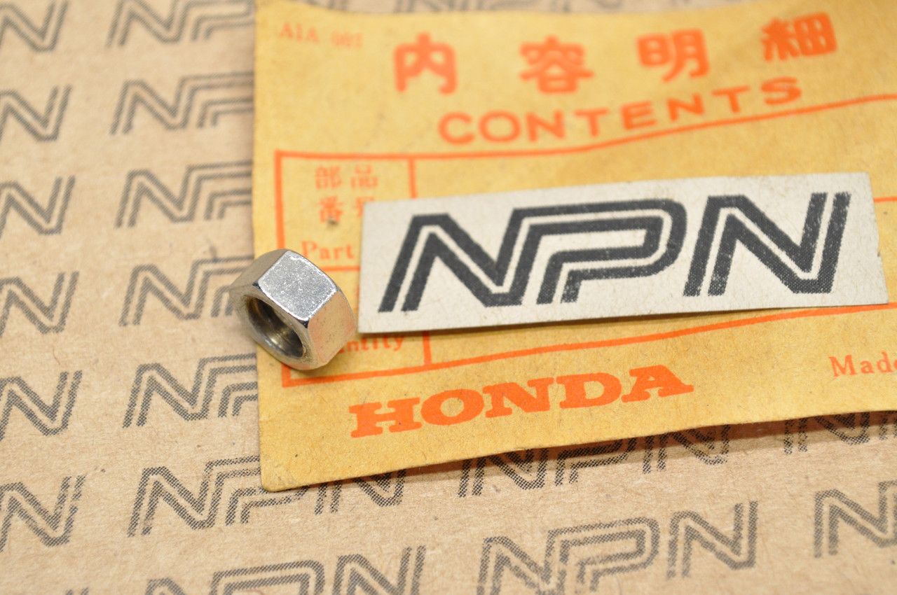 NOS Honda CB350 CB72 CB77 CB92 CL3350 TL125 TL125S Lock Nut 90349-205-000