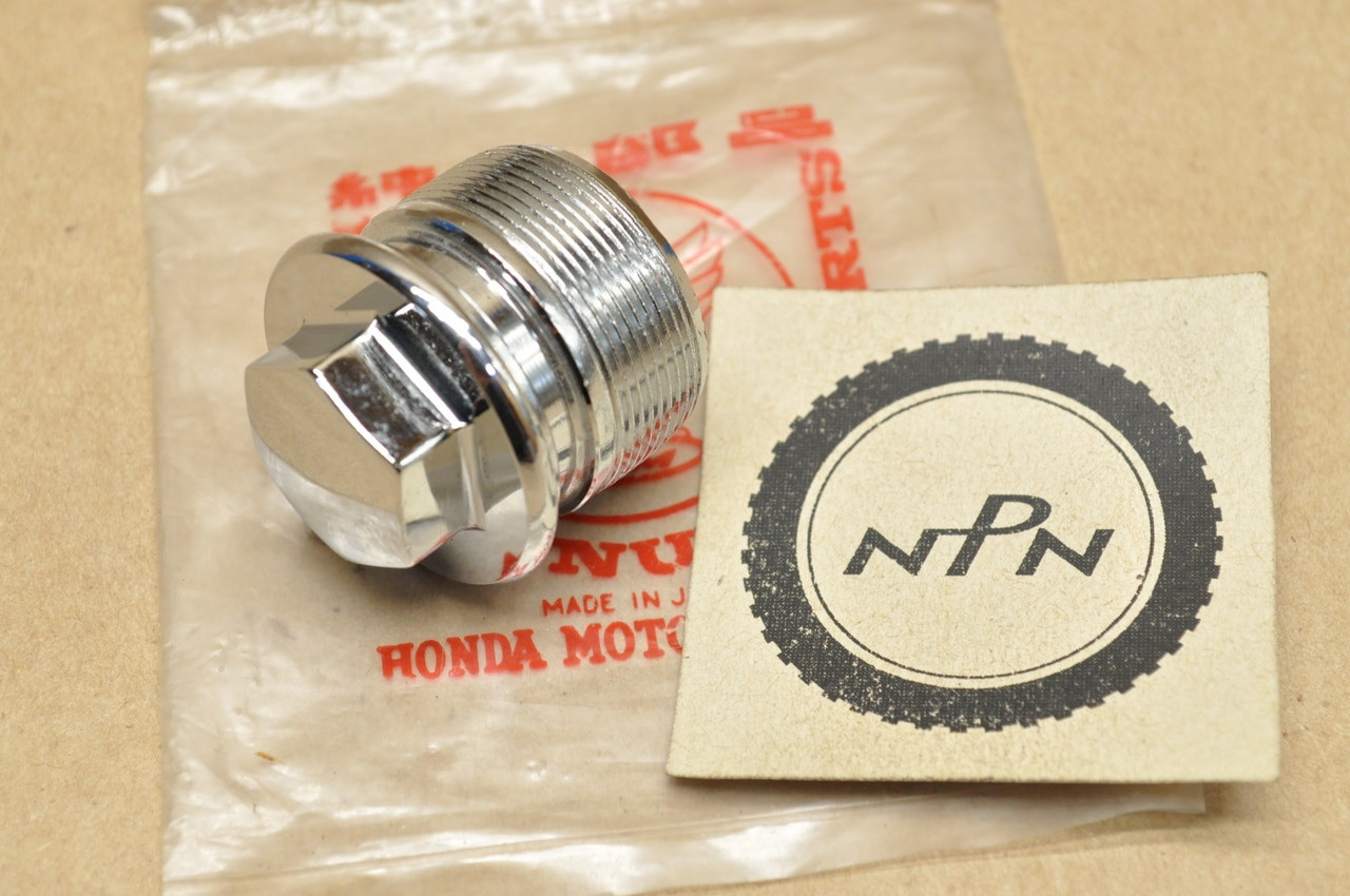 NOS Honda CB400 CL175 CR125 CX500 MT125 SL90 XL175 Fork Top Bolt