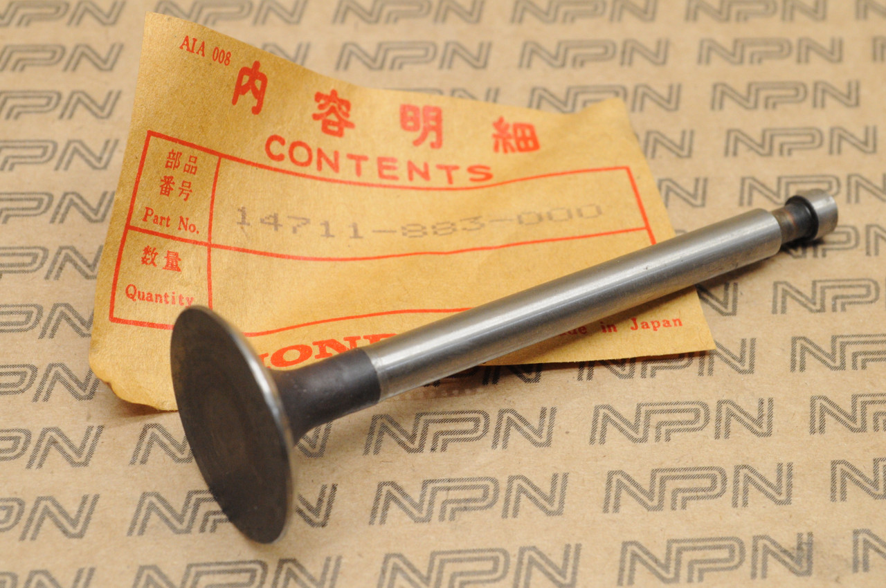 NOS Honda E1500 EM2200 F500 G200 HR21 HS50 WB30 Intake Valve 14711-883-000