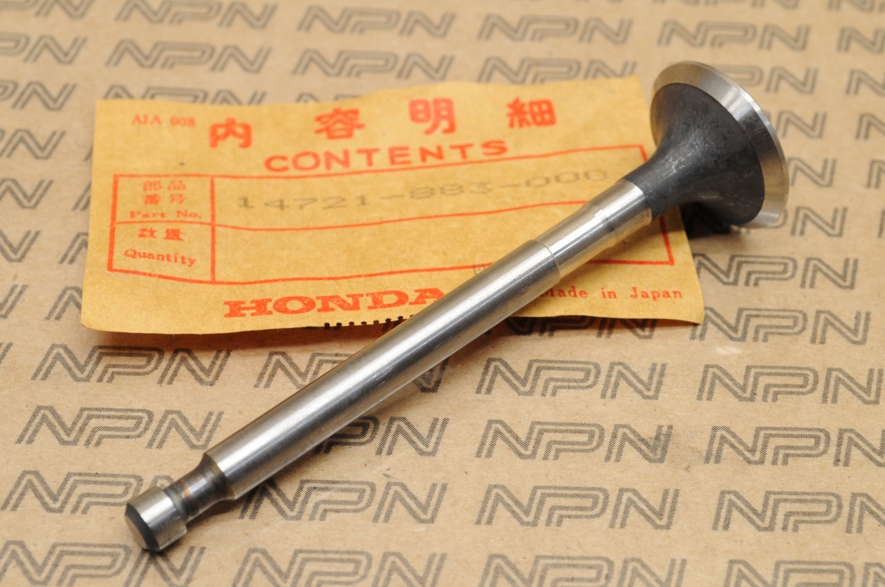 NOS Honda E1500 EG2200 F500 G200 HR21 HS50 WT20 Exhaust Valve 14721-883-000