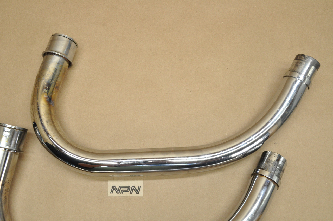 Vtg OEM Honda CB400 CB450 CM400 CM450 Exhaust Muffler Header Pipe Set 18420-413-003