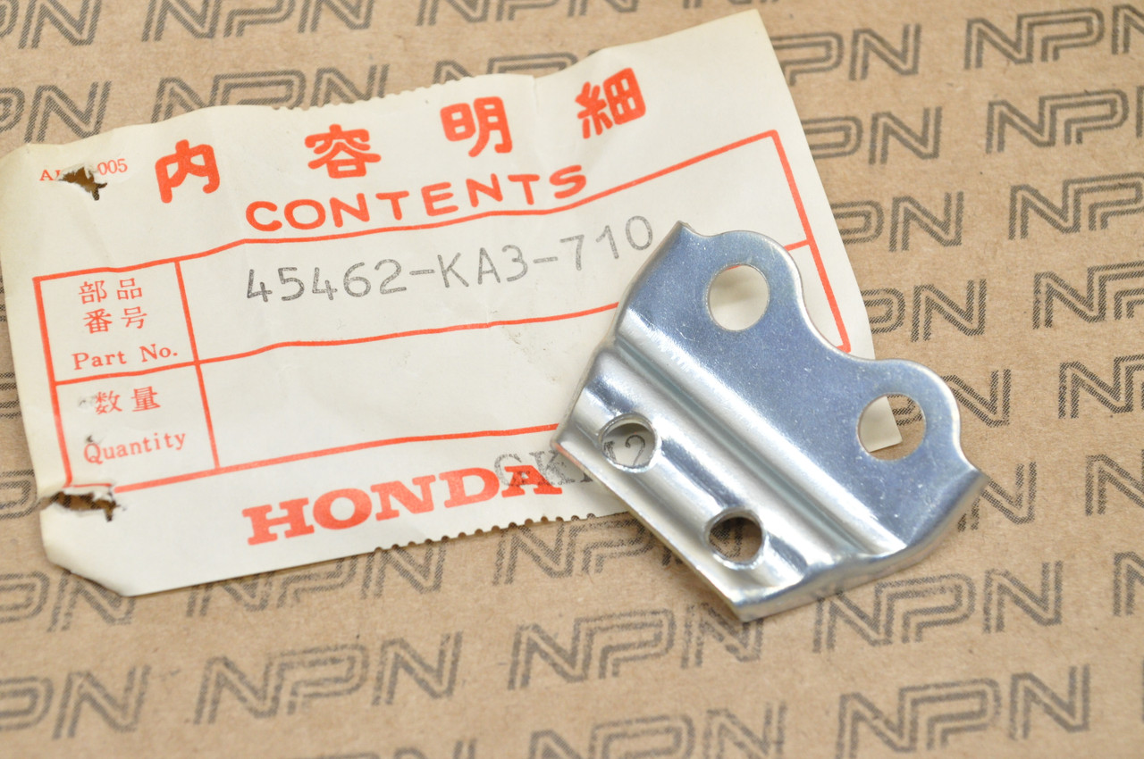 NOS Honda CR125 CR250 CR500 XR400 XR500 Brake Cable Clamp B 45462-KA3-710