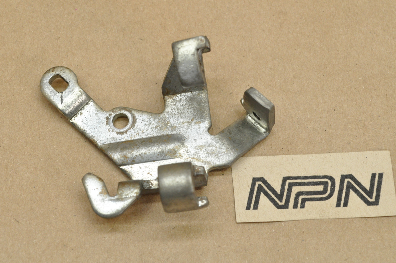Vtg OEM Honda 1980-81 CM400 A Carburetor Cable Mount Bracket 16100-448-672