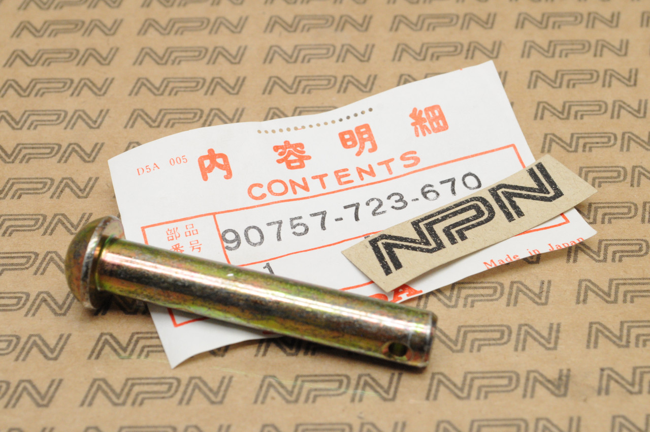 NOS Honda F400 F401 F500 F501 FC600 Roto Tiller Pin 10 x 53.5 90757-723-670