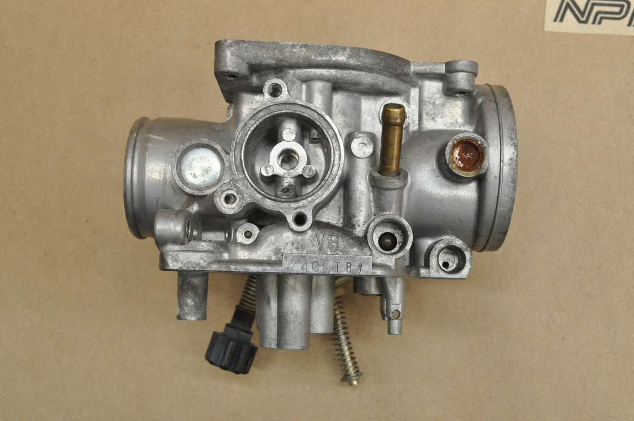 Vintage OEM Honda 1980-81 CM400 A Left Carburetor Body 16102-448-672