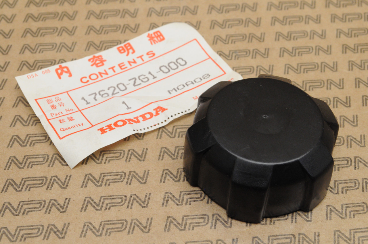NOS Honda F210 Roto Tiller HR173 Lawn Mower Fuel Gas Tank Cap 17620-ZG1-000