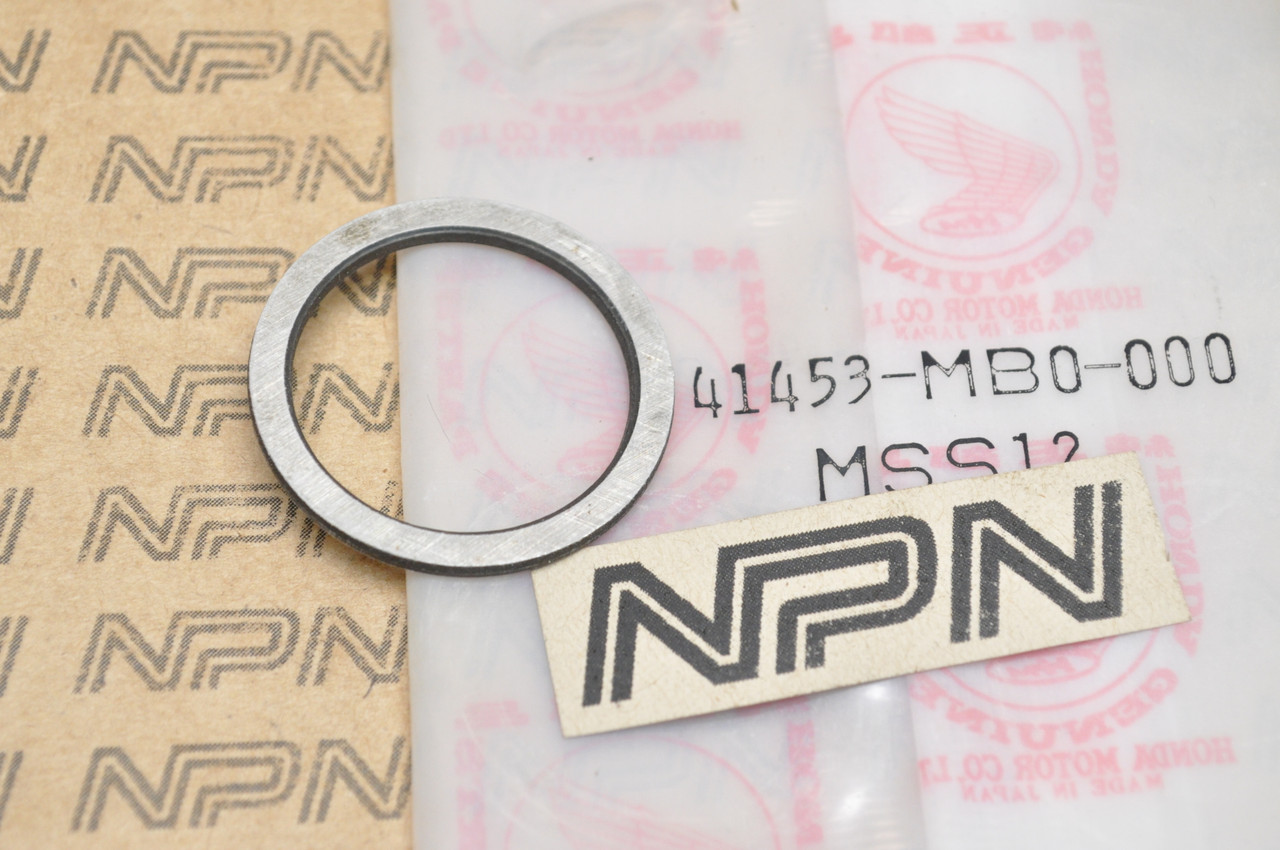 NOS Honda CB650 VF1100 VF700 VF750 VT700 Pinion Gear Shim (2.00) 41453-MB0-000