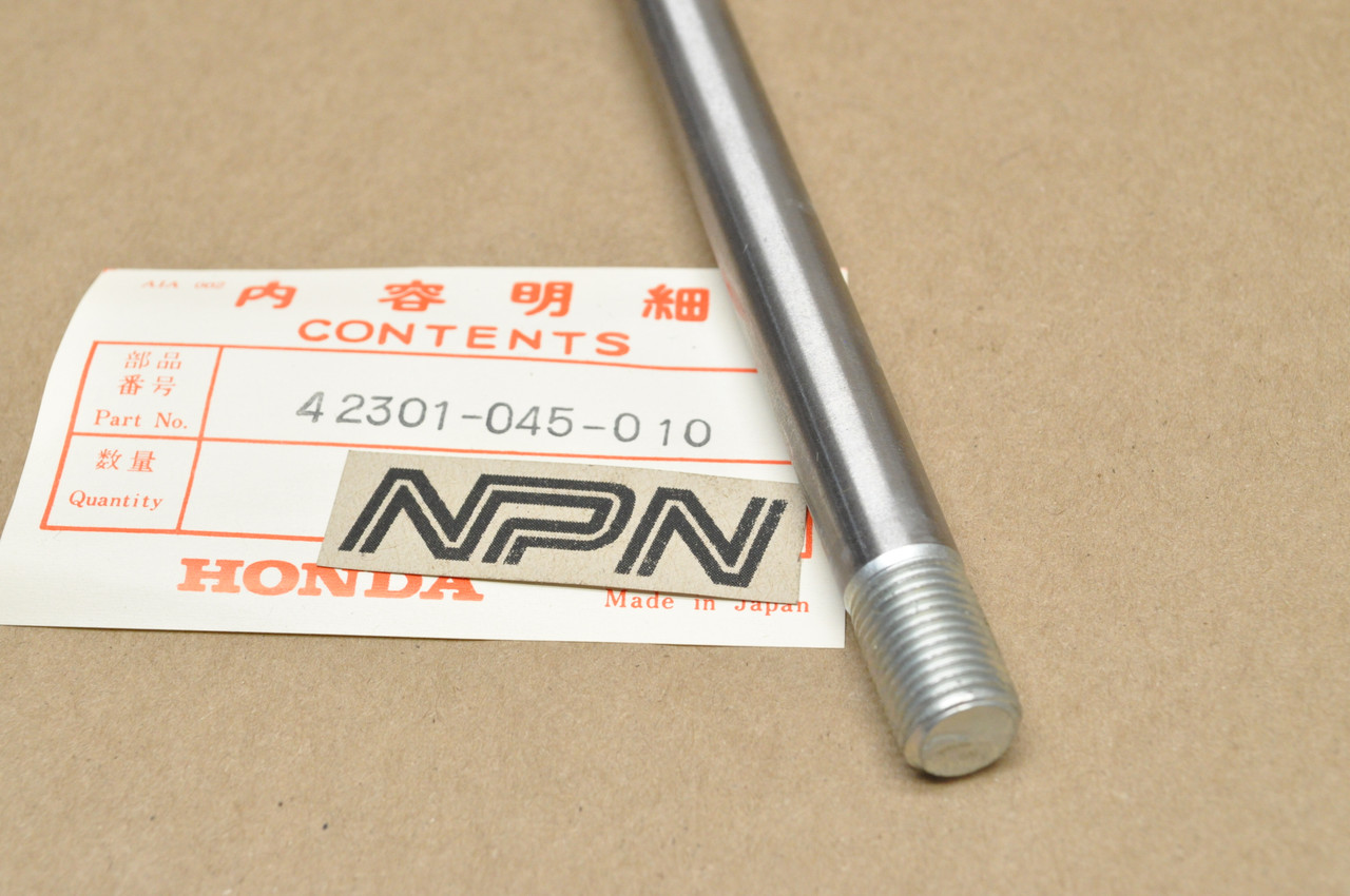 NOS Honda CT70 CT70H K0 QA50 Z50 A K0-K2 Rear Wheel Axle Bolt 42301-045-010