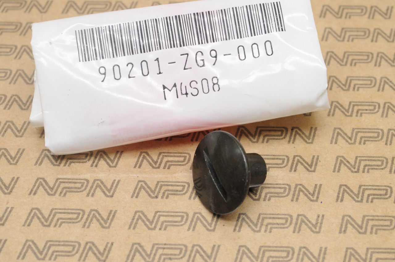 NOS Honda HR195 HR215 HRC216 Lawn Mower Air Cleaner Cover Nut 6mm 90201-ZG9-000