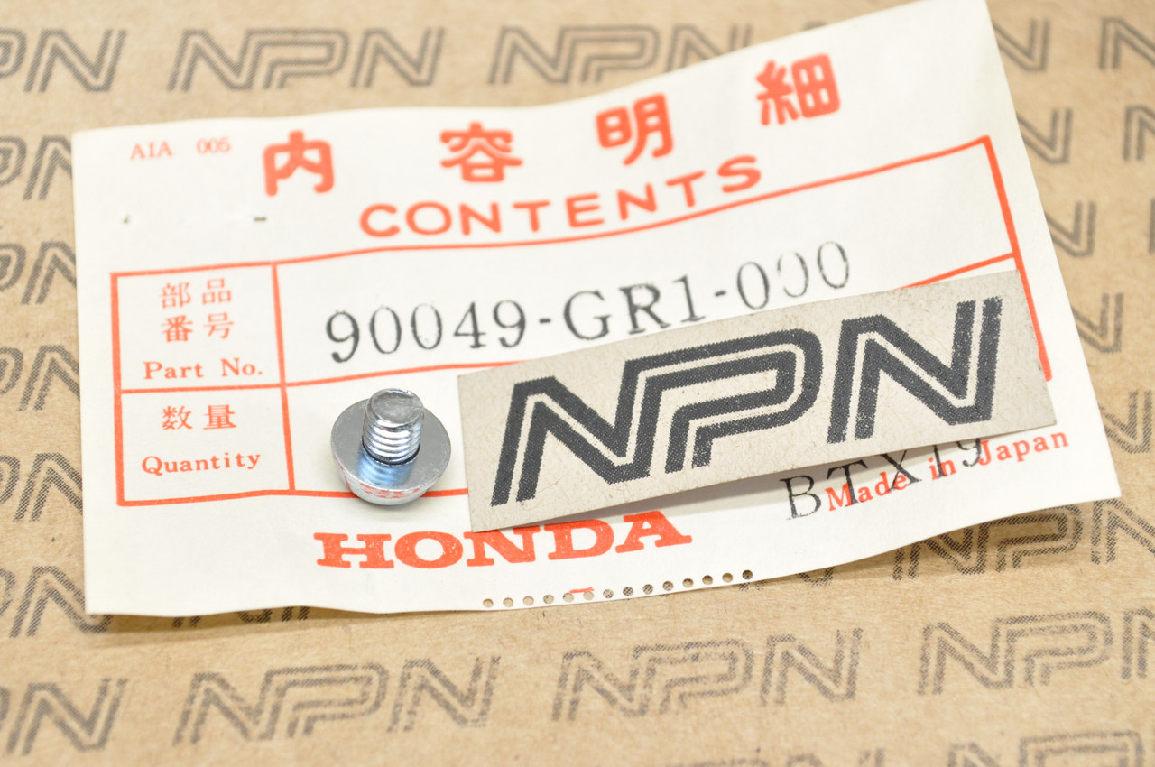 NOS Honda NB50 Aero NQ50 Spree SA50 SB50 SE50 Elite Screw 90049-GR1-000