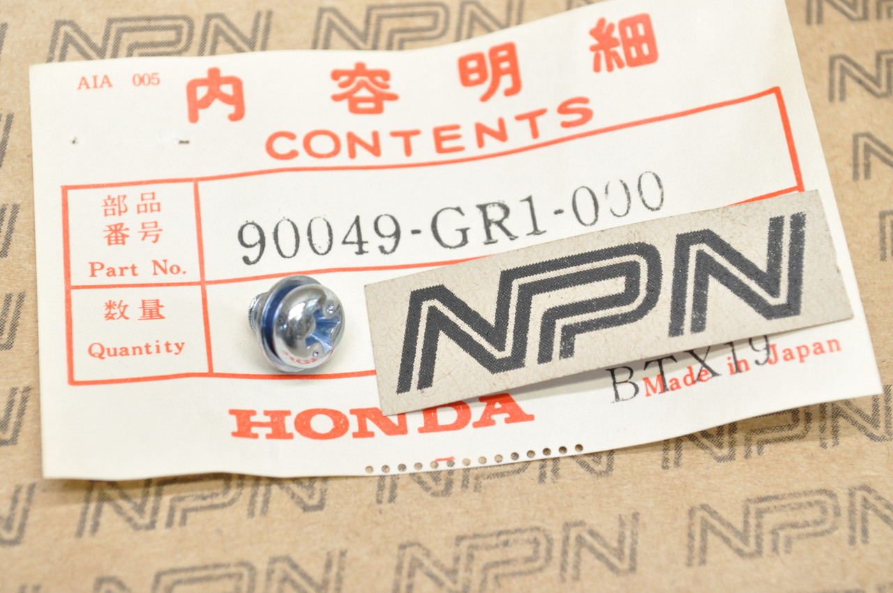 NOS Honda NB50 Aero NQ50 Spree SA50 SB50 SE50 Elite Screw 90049-GR1-000