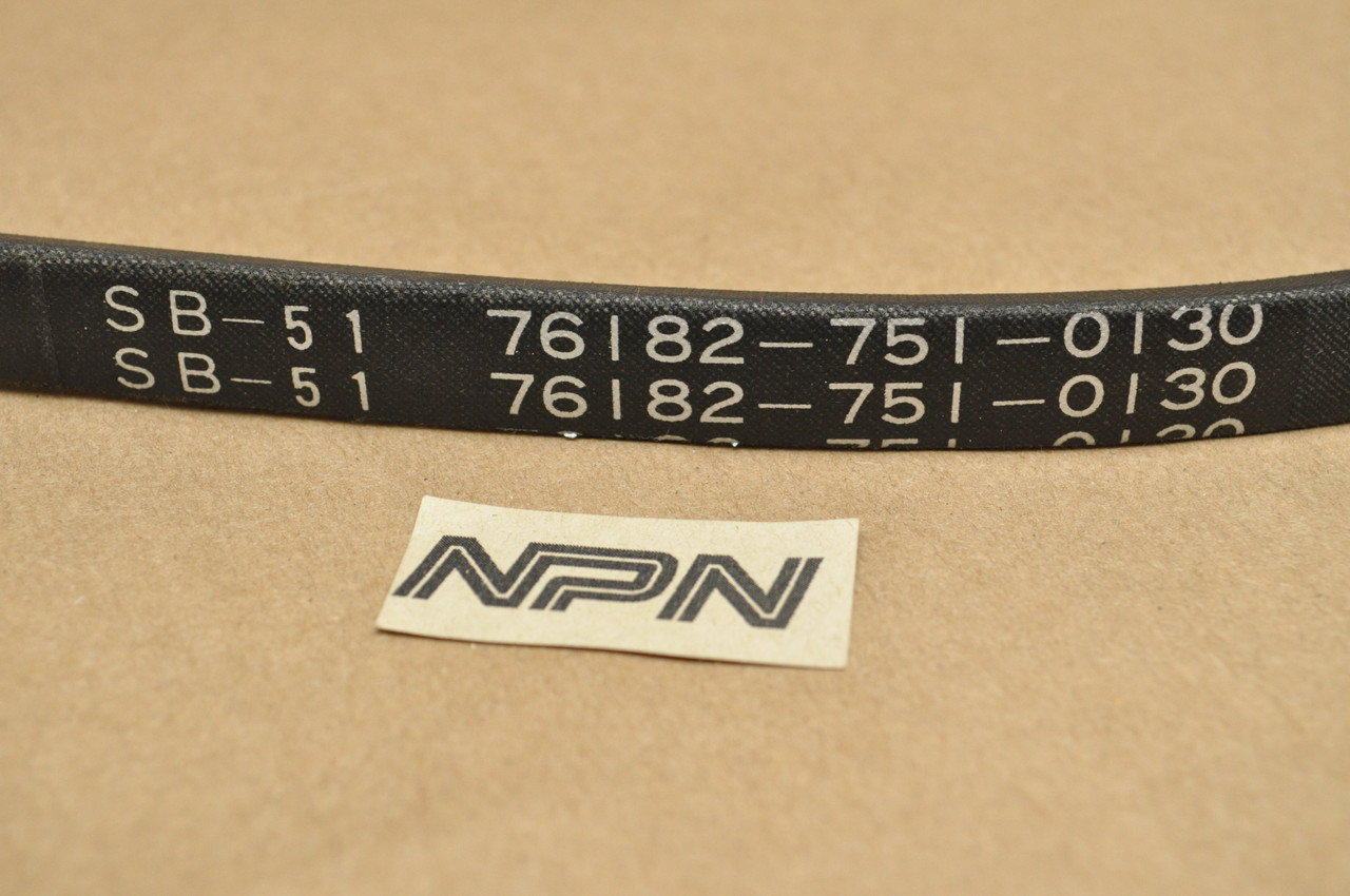 NOS Honda H3011 H3013 HT-R3009 HT-R3811 V-Belt (SB-51) 76182-751-013