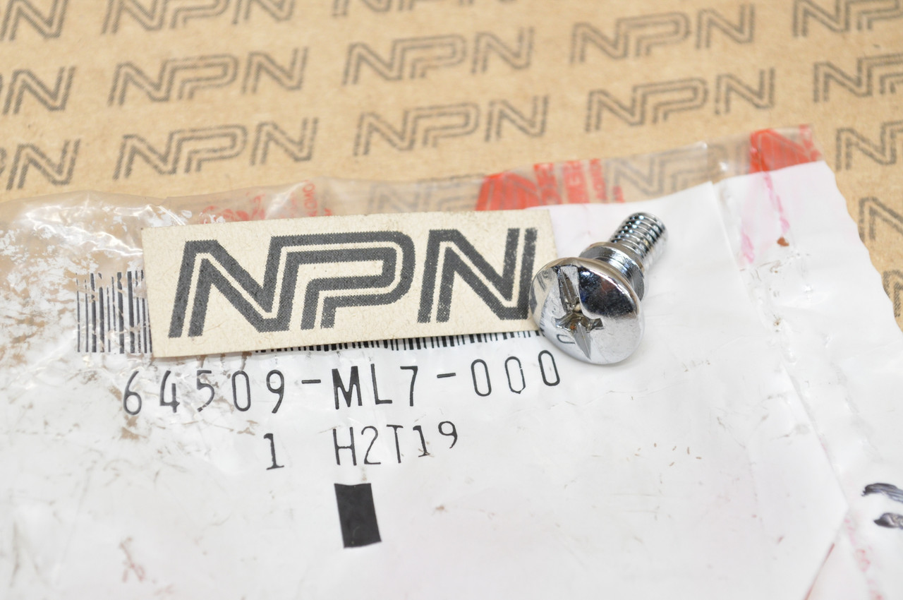 NOS Honda VFR700 F VFR700F2 VFR750 F Cowl Retainer Bolt 64509-ML7-000